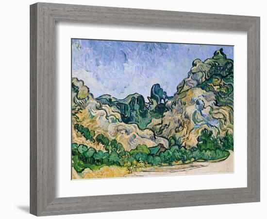 The Alpilles, 1889-Vincent van Gogh-Framed Giclee Print