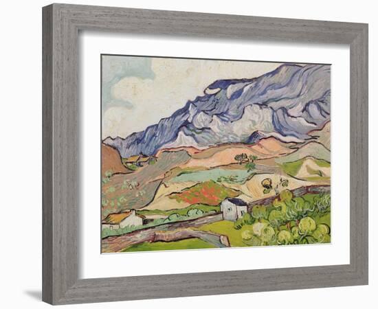The Alpilles, 1890-Vincent van Gogh-Framed Giclee Print