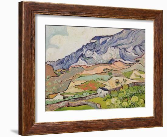 The Alpilles, 1890-Vincent van Gogh-Framed Giclee Print