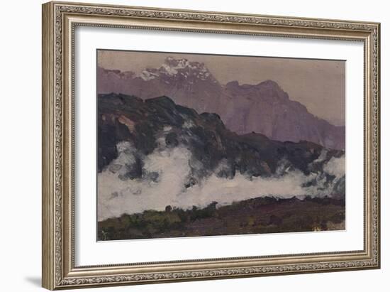 The Alps, 1897-Isaak Ilyich Levitan-Framed Giclee Print