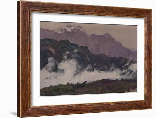 The Alps, 1897-Isaak Ilyich Levitan-Framed Giclee Print