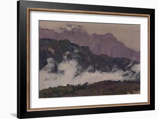 The Alps, 1897-Isaak Ilyich Levitan-Framed Giclee Print