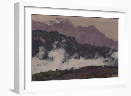 The Alps, 1897-Isaak Ilyich Levitan-Framed Giclee Print