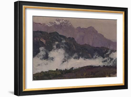 The Alps, 1897-Isaak Ilyich Levitan-Framed Giclee Print