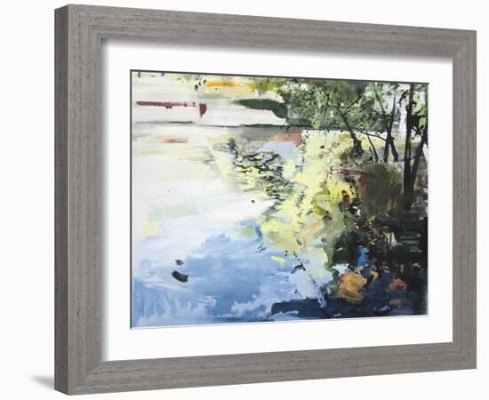 The Alster in High Summer, Hamburg, 2013-Calum McClure-Framed Giclee Print