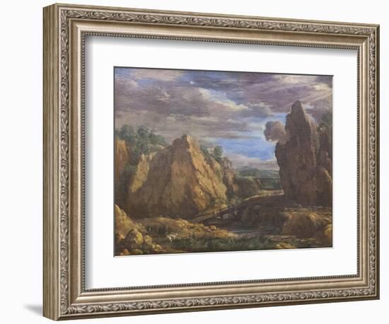 The Alum Mines in Tolfa, C.1630-Pietro da Cortona-Framed Giclee Print