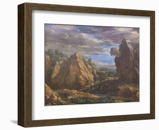 The Alum Mines in Tolfa, C.1630-Pietro da Cortona-Framed Giclee Print