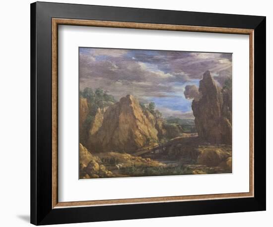 The Alum Mines in Tolfa, C.1630-Pietro da Cortona-Framed Giclee Print