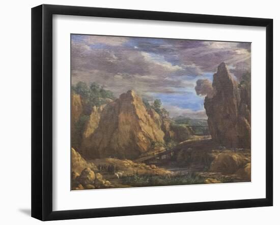 The Alum Mines in Tolfa, C.1630-Pietro da Cortona-Framed Giclee Print