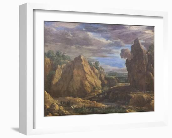 The Alum Mines in Tolfa, C.1630-Pietro da Cortona-Framed Giclee Print