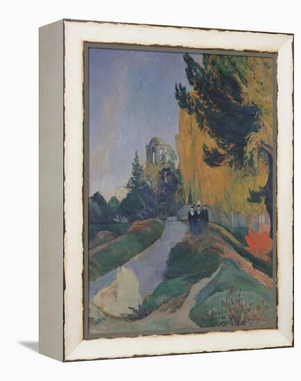 The Alyscamps, Arles, 1888-Paul Gauguin-Framed Premier Image Canvas