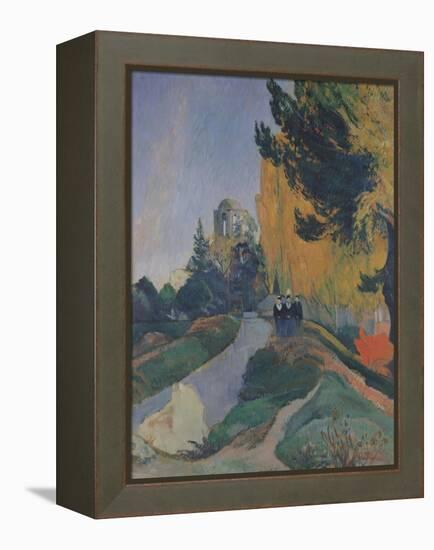 The Alyscamps, Arles, 1888-Paul Gauguin-Framed Premier Image Canvas
