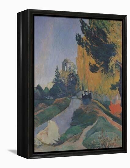 The Alyscamps, Arles, 1888-Paul Gauguin-Framed Premier Image Canvas