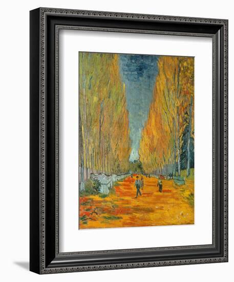 The Alyscamps, Arles, 1888-Vincent van Gogh-Framed Giclee Print