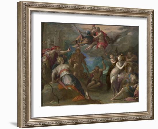 The Amazement of the Gods, 1590S-Hans von Aachen-Framed Giclee Print