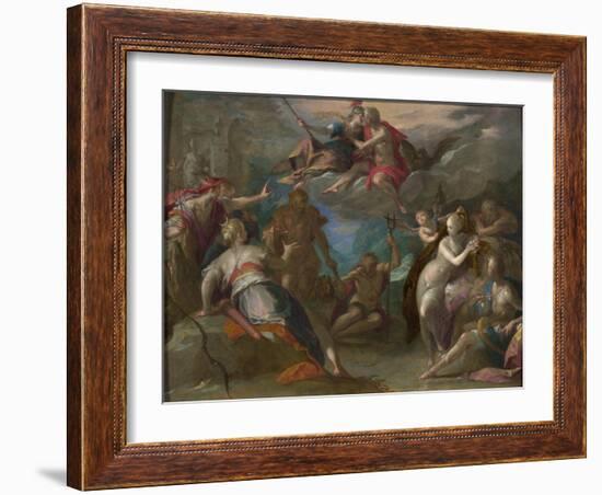 The Amazement of the Gods, 1590S-Hans von Aachen-Framed Giclee Print