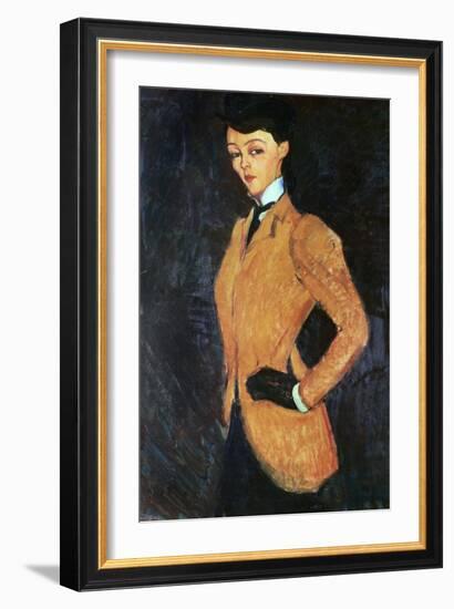 The Amazon, 1909-Amedeo Modigliani-Framed Giclee Print