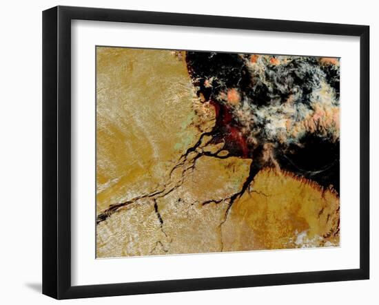 The Amazon River in Northern Brazil-Stocktrek Images-Framed Photographic Print