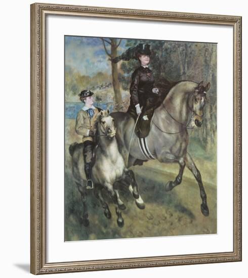 The Amazon-Pierre-Auguste Renoir-Framed Collectable Print