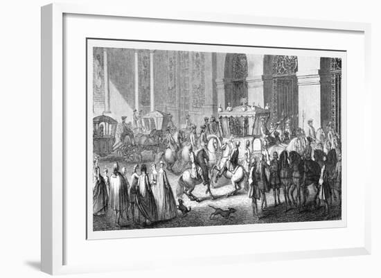 The Ambassador's Reception at Versailles-Parrocel-Framed Giclee Print