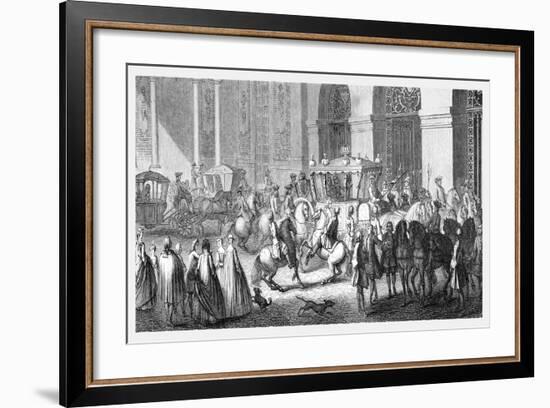 The Ambassador's Reception at Versailles-Parrocel-Framed Giclee Print