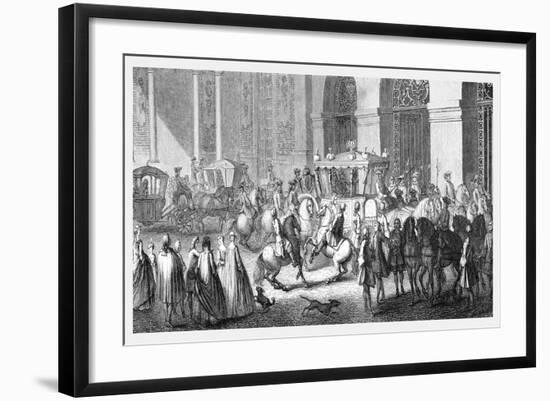 The Ambassador's Reception at Versailles-Parrocel-Framed Giclee Print