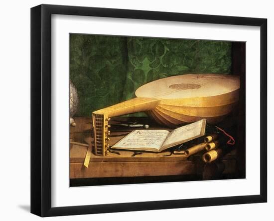 The Ambassadors, 1533-Hans Holbein the Younger-Framed Giclee Print