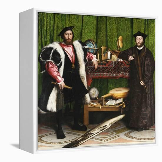 The Ambassadors-Hans Holbein the Younger-Framed Premier Image Canvas