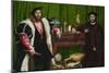 The Ambassadors-Hans Holbein the Younger-Mounted Art Print