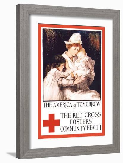 The America of Tomorrow-Blanche Greer-Framed Art Print