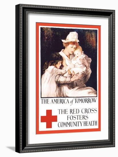 The America of Tomorrow-Blanche Greer-Framed Art Print