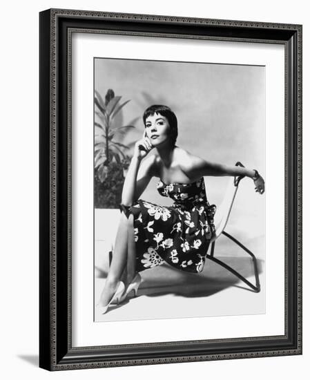 The American Actress Natalie Wood (1938-1981) C. 1956-null-Framed Photo