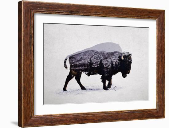 The American Bison-Davies Babies-Framed Premium Giclee Print