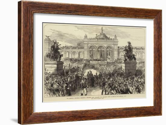 The American Centennial Exhibition-null-Framed Giclee Print