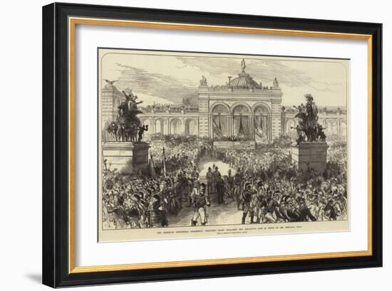 The American Centennial Exhibition-null-Framed Giclee Print