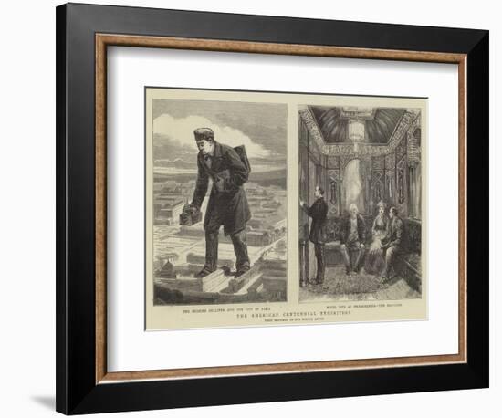 The American Centennial Exhibition-Walter Jenks Morgan-Framed Giclee Print