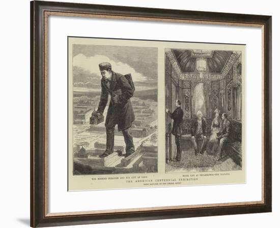 The American Centennial Exhibition-Walter Jenks Morgan-Framed Giclee Print