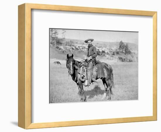 The American Cowboy-null-Framed Giclee Print