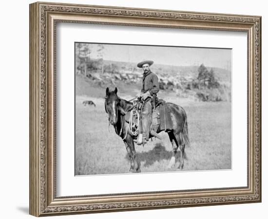 The American Cowboy-null-Framed Giclee Print