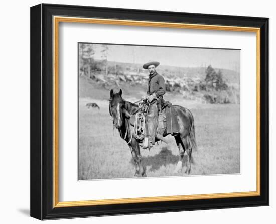 The American Cowboy-null-Framed Giclee Print