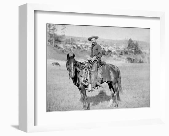 The American Cowboy-null-Framed Giclee Print