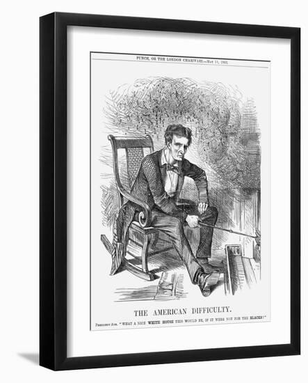 The American Difficulty, 1861-null-Framed Giclee Print