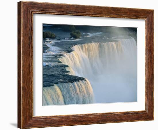 The American Falls at the Niagara Falls, New York State, USA-Robert Francis-Framed Photographic Print