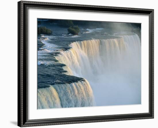 The American Falls at the Niagara Falls, New York State, USA-Robert Francis-Framed Photographic Print