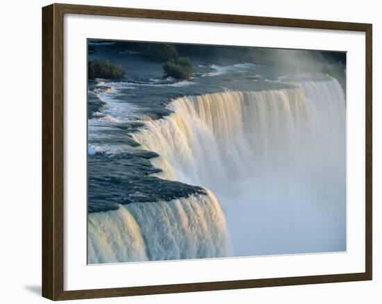 The American Falls at the Niagara Falls, New York State, USA-Robert Francis-Framed Photographic Print