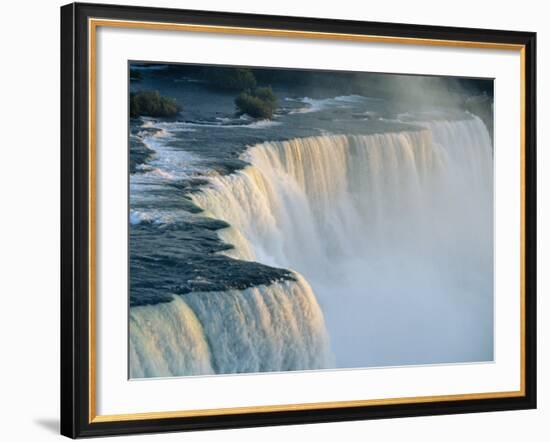 The American Falls at the Niagara Falls, New York State, USA-Robert Francis-Framed Photographic Print