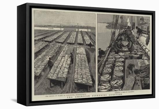 The American Fisheries Question-null-Framed Premier Image Canvas