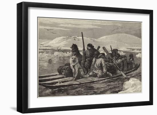 The American Franklin Search Expedition-null-Framed Giclee Print