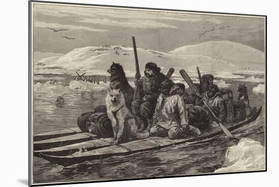The American Franklin Search Expedition-null-Mounted Giclee Print