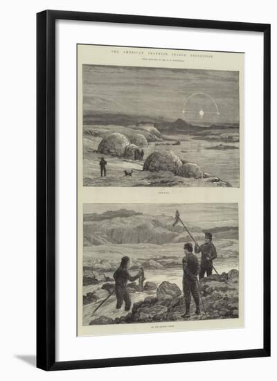 The American Franklin Search Expedition-Frank Dadd-Framed Giclee Print